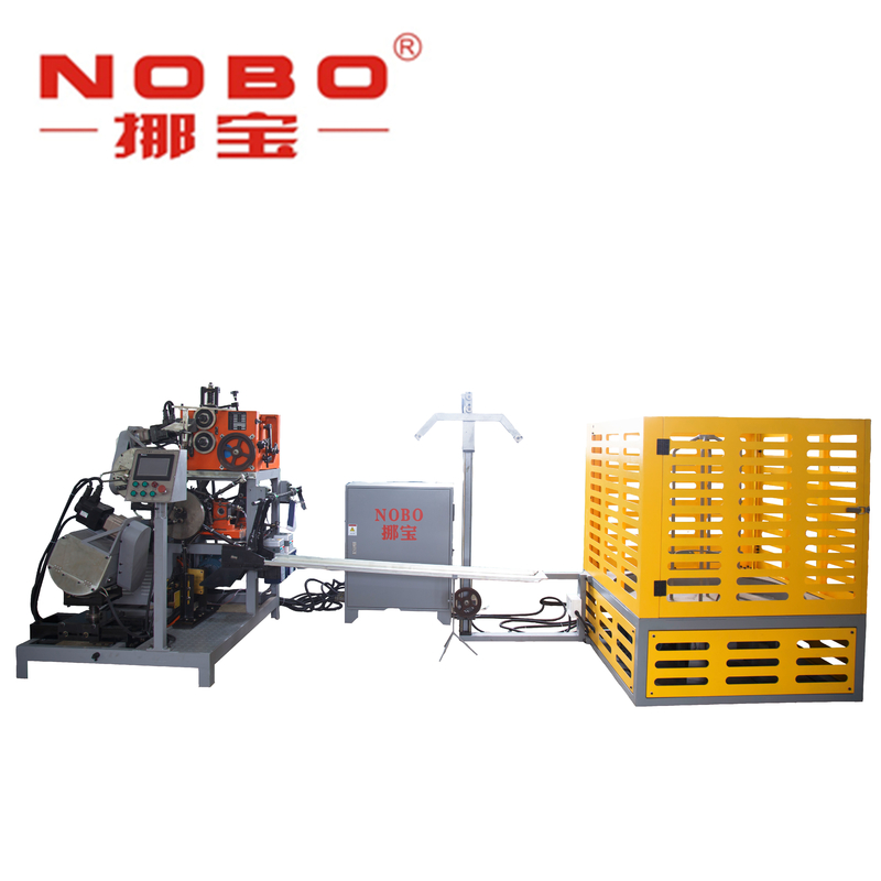 محرك سيرفو 4.5kw آلة اللف الأوتوماتيكية Bonell Spring Type NOBO-FS-65