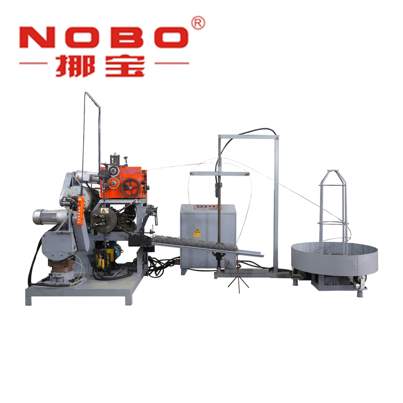 محرك سيرفو 4.5kw آلة اللف الأوتوماتيكية Bonell Spring Type NOBO-FS-65
