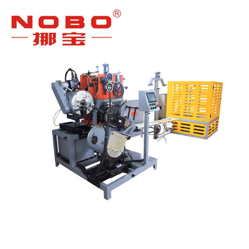 محرك سيرفو 4.5kw آلة اللف الأوتوماتيكية Bonell Spring Type NOBO-FS-65